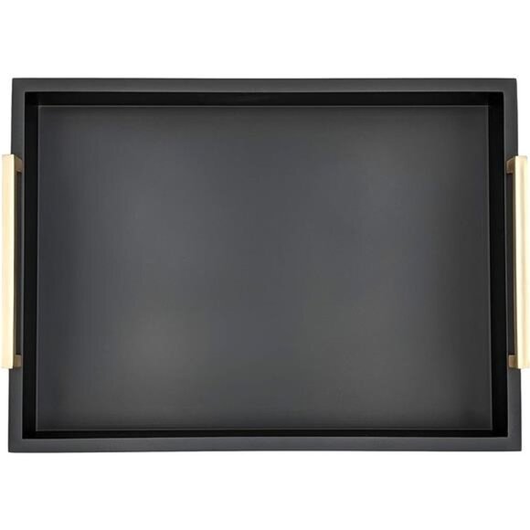 Decorative Coffee Table Tray - Ottoman Tray - Breakfast, Drinks, Liquor Serving - Picture 4 of 7